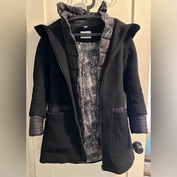 SOIA & KYO Rosalia Mixed Media Puffer Coat - Picture 2 of 8